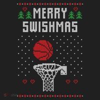 Merry Swishmas Basketball Ugly Christmas Sweaters Great Gift Beanie thumb 2