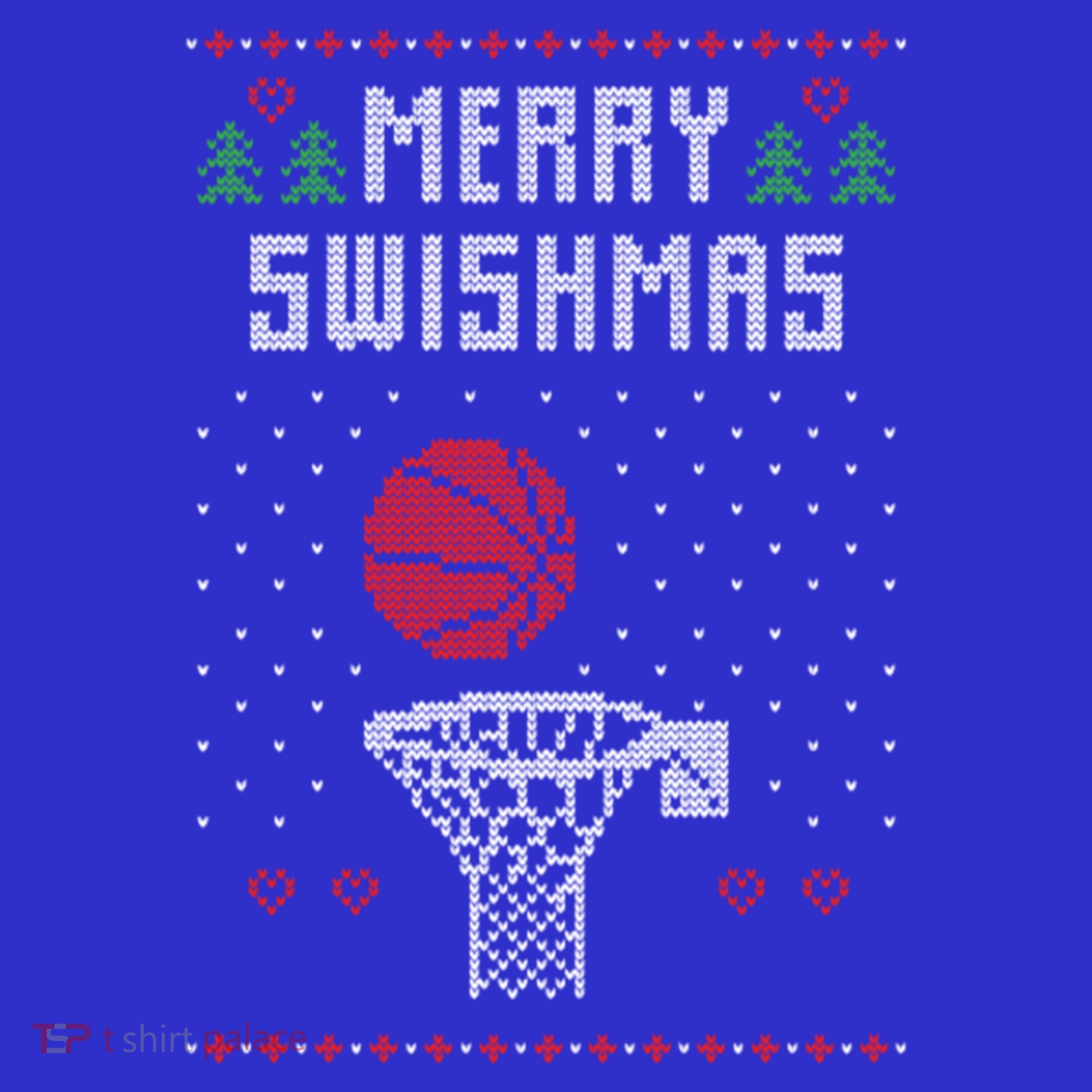 Merry Swishmas Basketball Ugly Christmas Sweaters Great Gift Women's Tank Top