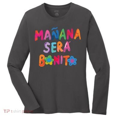Manana Sera Bonito Colorful Festive Women's Long Sleeve Shirt