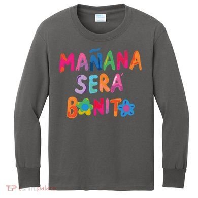 Manana Sera Bonito Colorful Festive Kids Long Sleeve Shirt