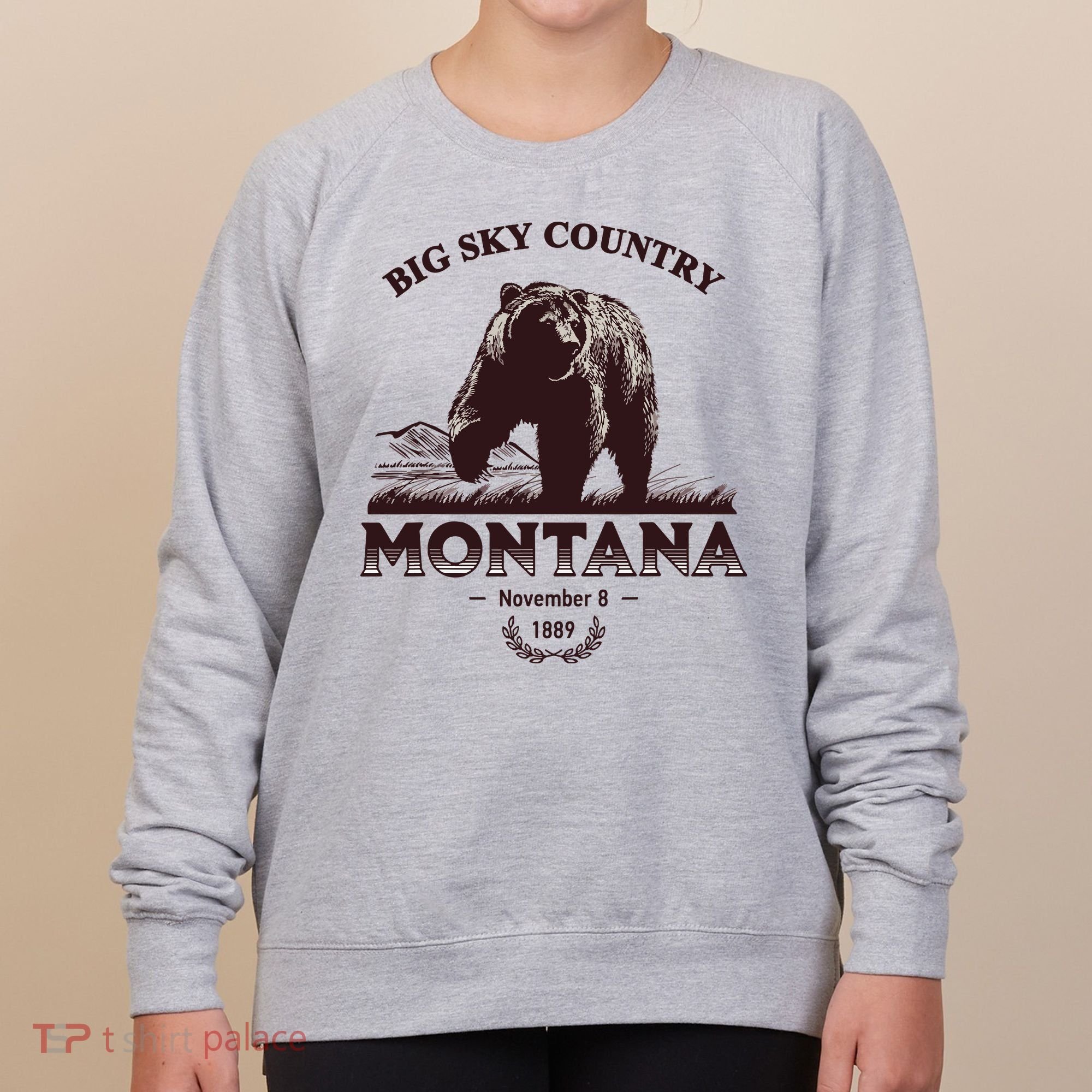 Montana State Big Sky Country Country Women's Sweatshirt