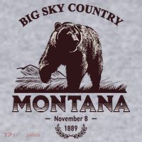 Montana State Big Sky Country Country Women's Sweatshirt thumb 2