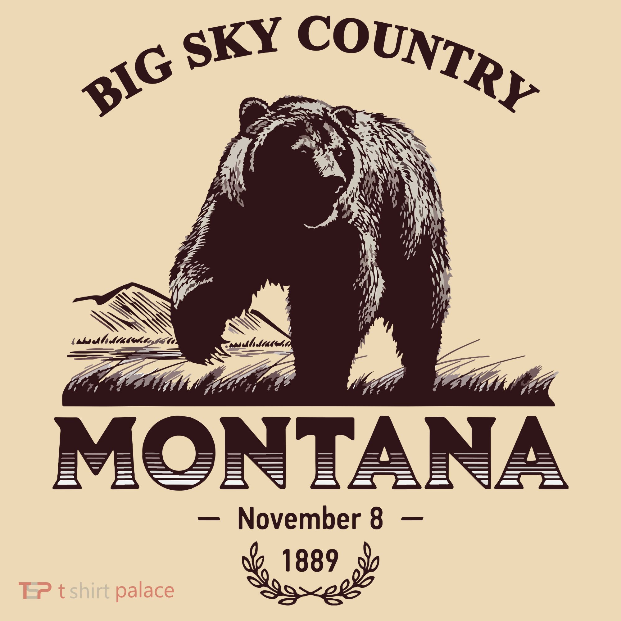 Montana State Big Sky Country Country Tote Bag