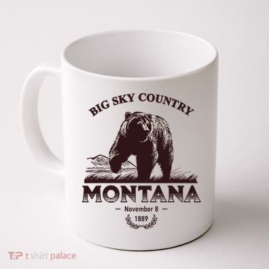 Montana State Big Sky Country Country Coffee Mug