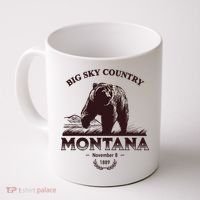 Montana State Big Sky Country Country Coffee Mug thumb 0