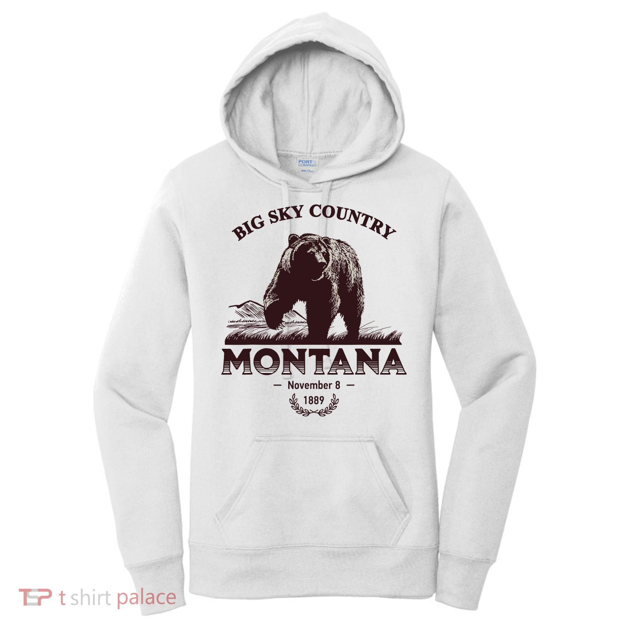 Montana State Big Sky Country Country Women's Hoodie