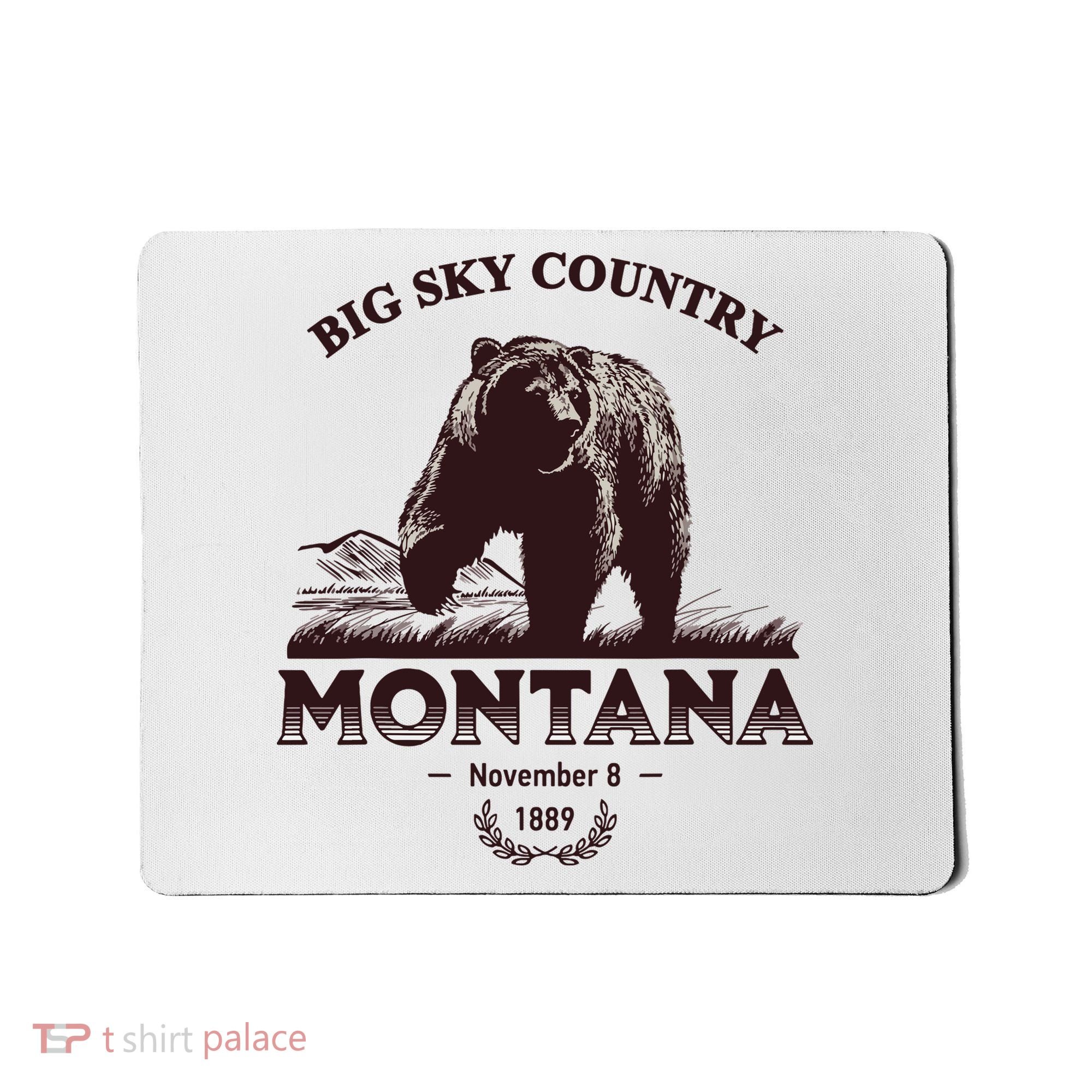 Montana State Big Sky Country Country Mousepad