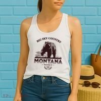 Montana State Big Sky Country Country Women's Tank Top thumb 2