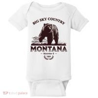 Montana State Big Sky Country Country Baby Bodysuit thumb 0
