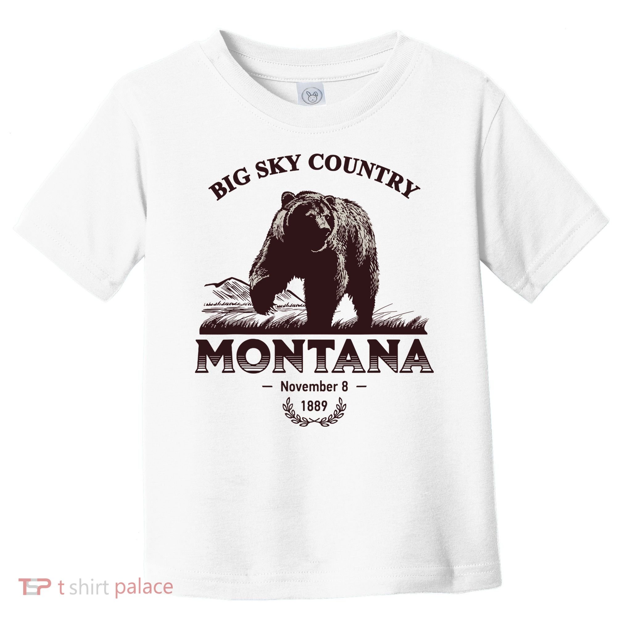 Montana State Big Sky Country Country Toddler T-Shirt