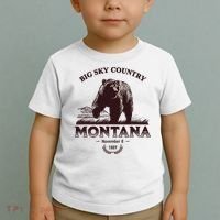 Montana State Big Sky Country Country Toddler T-Shirt thumb 2