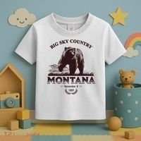 Montana State Big Sky Country Country Toddler T-Shirt thumb 3