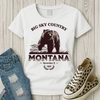 Montana State Big Sky Country Country Women's T-Shirt thumb 3