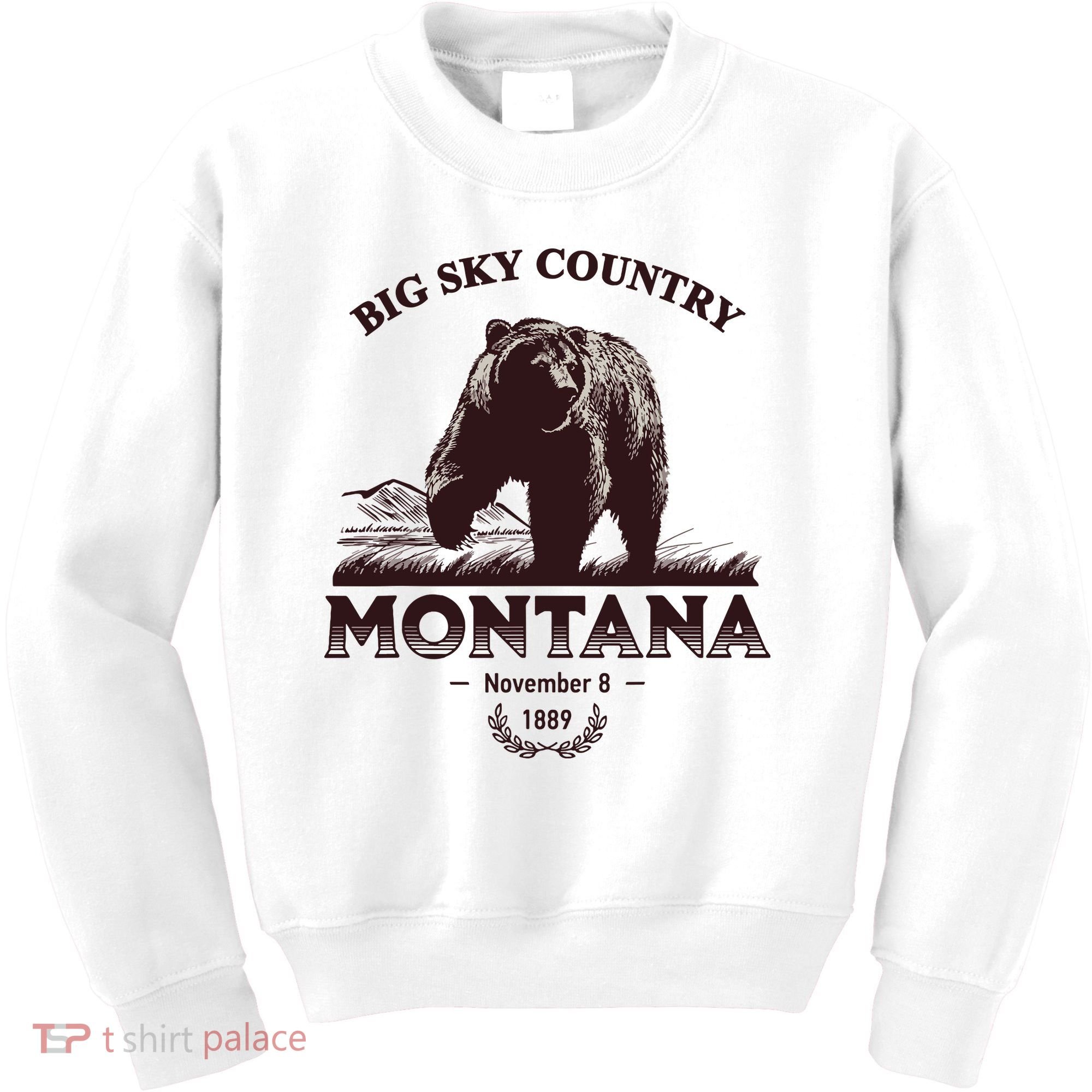Montana State Big Sky Country Country Kids Sweatshirt