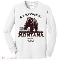 Montana State Big Sky Country Country Kids Long Sleeve Shirt thumb 0