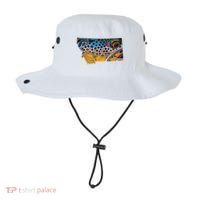 Montana Shape Brown Trout Fish D.E.R.E.K D.E.Y.O.U.N.G Art Bucket Hat thumb 0