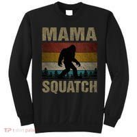 Mama Squatch Bigfoot Mama Sasquatch Yeti Family Matching Sweatshirt thumb 0