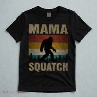 Mama Squatch Bigfoot Mama Sasquatch Yeti Family Matching T-Shirt thumb 5