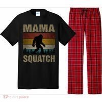Mama Squatch Bigfoot Mama Sasquatch Yeti Family Matching Pajama Set thumb 0