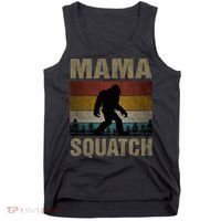 Mama Squatch Bigfoot Mama Sasquatch Yeti Family Matching Tank Top thumb 0