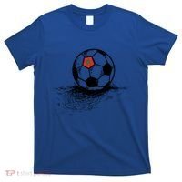 Morocco Soccer Ball Flag Jersey Gift Moroccan Football Gift T-Shirt thumb 0