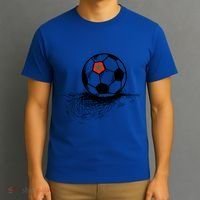 Morocco Soccer Ball Flag Jersey Gift Moroccan Football Gift T-Shirt thumb 3