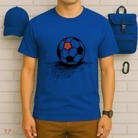 Morocco Soccer Ball Flag Jersey Gift Moroccan Football Gift T-Shirt thumb 6