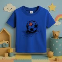 Morocco Soccer Ball Flag Jersey Gift Moroccan Football Gift Toddler T-Shirt thumb 3