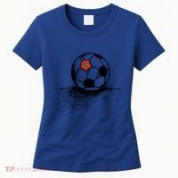 Morocco Soccer Ball Flag Jersey Gift Moroccan Football Gift Women's T-Shirt thumb 0