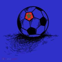 Morocco Soccer Ball Flag Jersey Gift Moroccan Football Gift Kids Long Sleeve Shirt thumb 2