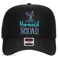 Mermaid Squad Birthday Mermaid Tail Squad Family Matching Hat thumb 0