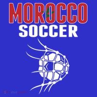 Morocco Soccer Ball In Net Funny Gift Moroccan Football Supporters Gift Mousepad thumb 1