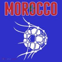 Morocco Soccer Ball In Net Great Gift Support Moroccan Football Team Gift Apron thumb 3