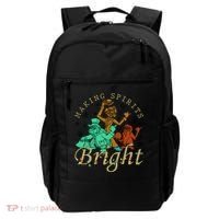 Making Spirits Bright Christmas Haunted Mansion Christmas Backpack thumb 0