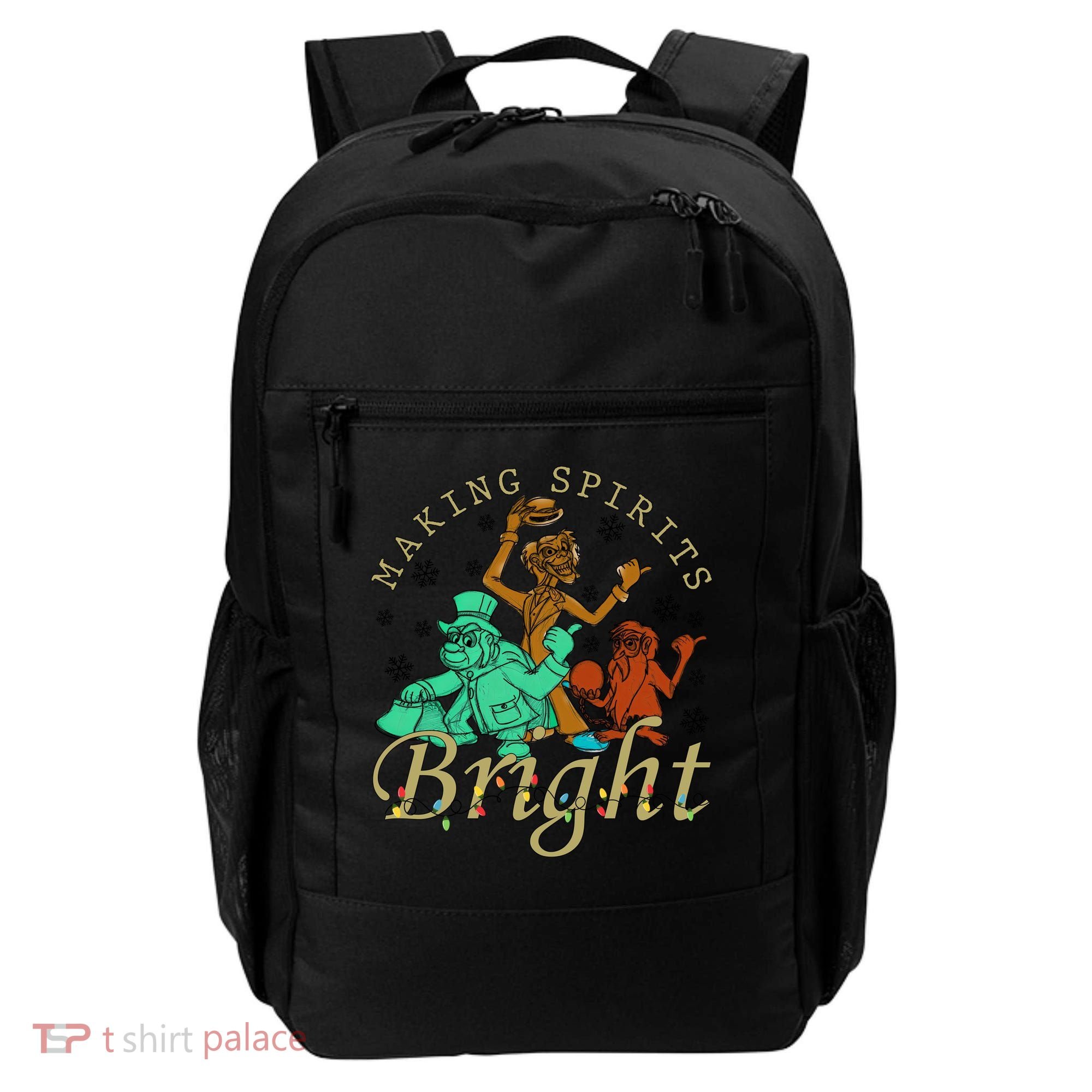 Making Spirits Bright Christmas Haunted Mansion Christmas Backpack