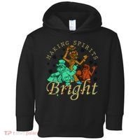 Making Spirits Bright Christmas Haunted Mansion Christmas Toddler Hoodie thumb 0