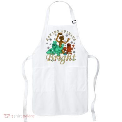 Making Spirits Bright Christmas Haunted Mansion Christmas Apron