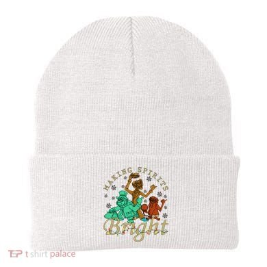 Making Spirits Bright Christmas Haunted Mansion Christmas Beanie