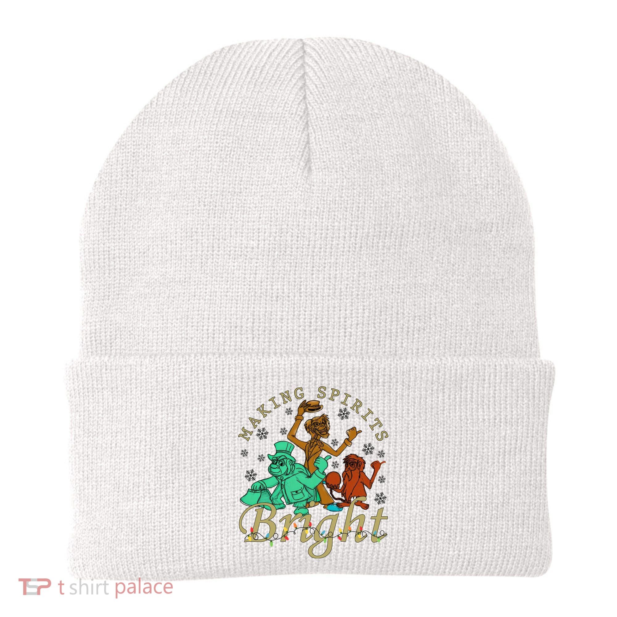 Making Spirits Bright Christmas Haunted Mansion Christmas Beanie