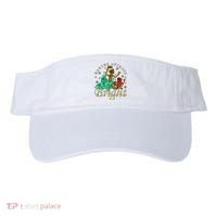 Making Spirits Bright Christmas Haunted Mansion Christmas Visor thumb 0