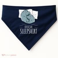 Manatee Sea Cow Sleeps Official Sleepshirt USA-Made Doggie Bandana thumb 0