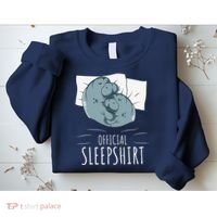 Manatee Sea Cow Sleeps Official Sleepshirt Sweatshirt thumb 2