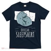 Manatee Sea Cow Sleeps Official Sleepshirt T-Shirt thumb 0