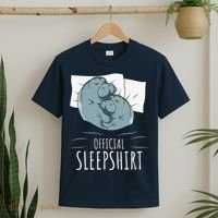 Manatee Sea Cow Sleeps Official Sleepshirt T-Shirt thumb 2