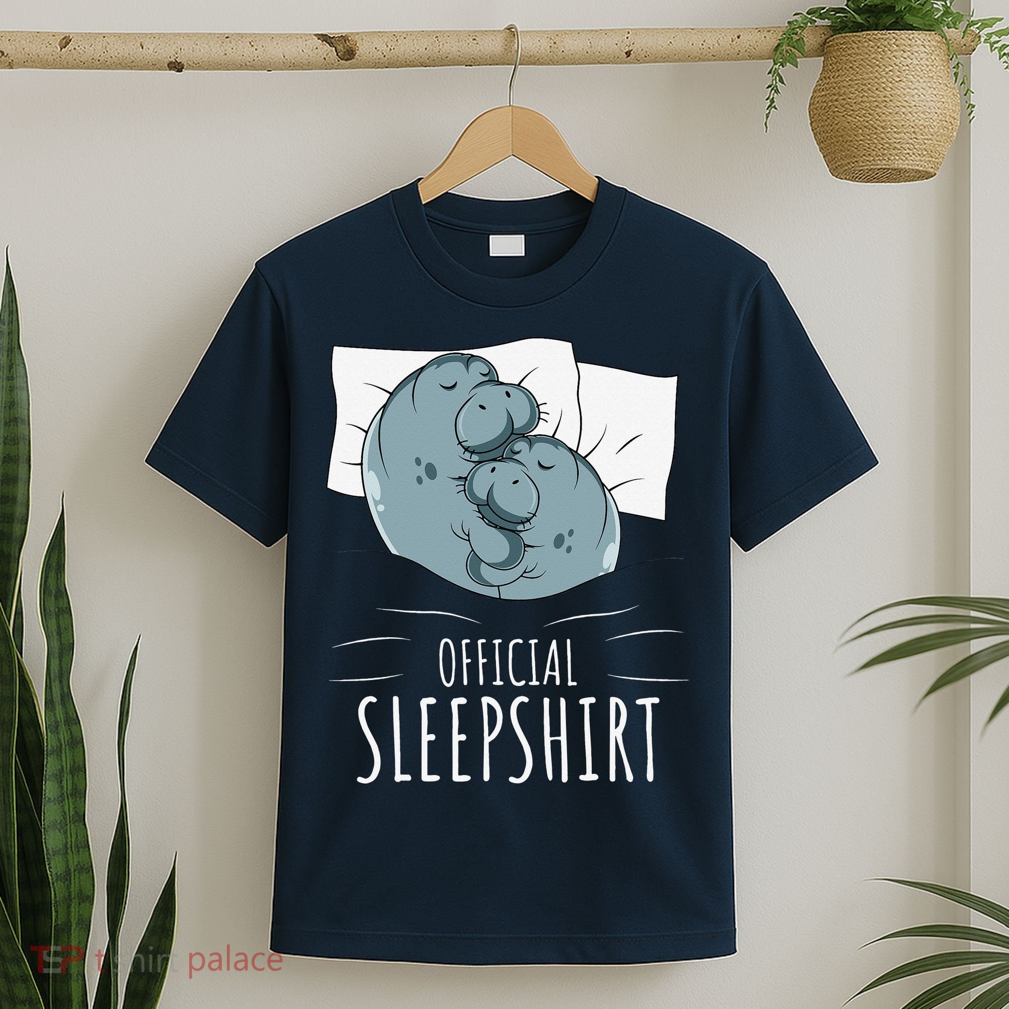 Manatee Sea Cow Sleeps Official Sleepshirt T-Shirt
