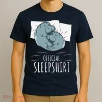 Manatee Sea Cow Sleeps Official Sleepshirt T-Shirt thumb 3