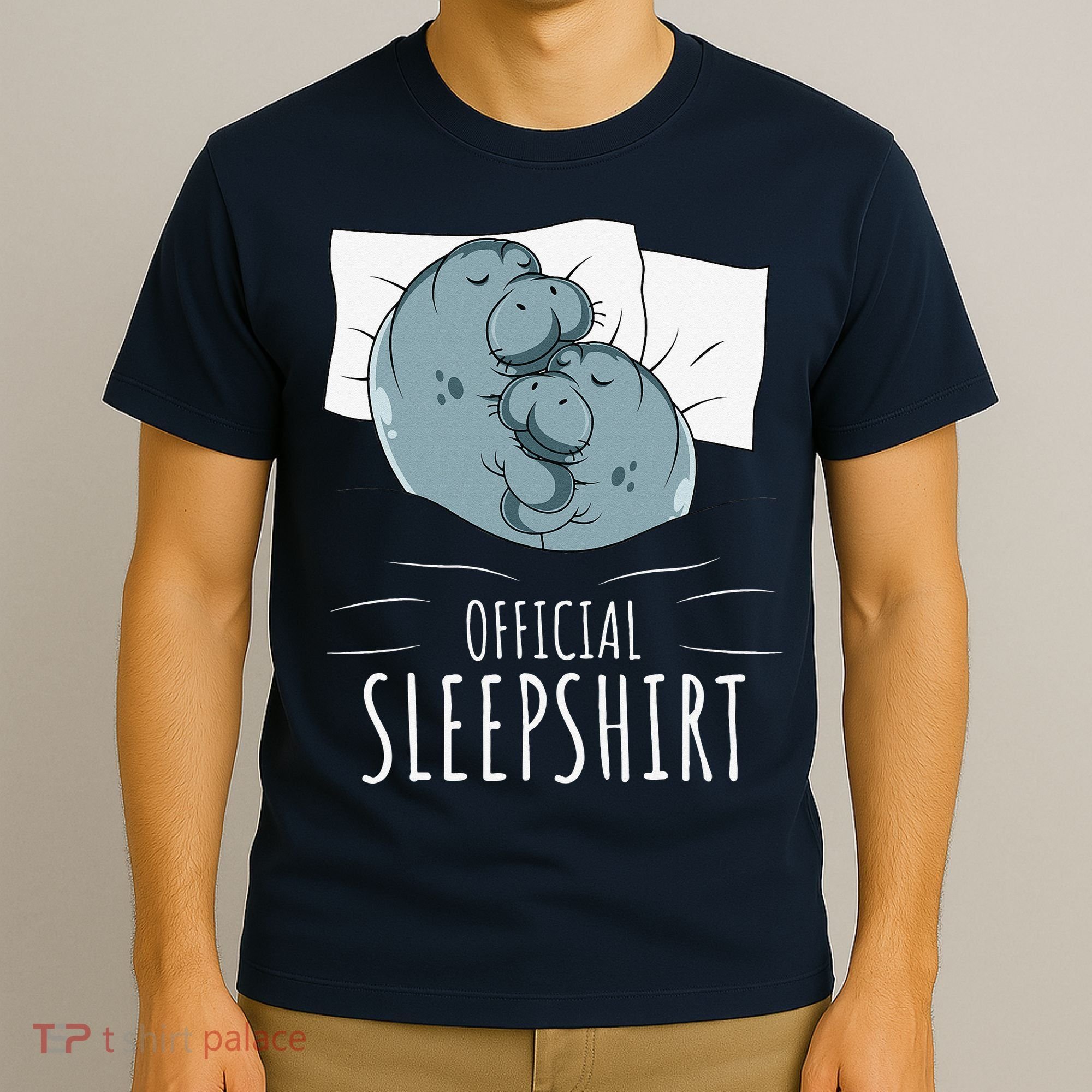 Manatee Sea Cow Sleeps Official Sleepshirt T-Shirt