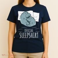 Manatee Sea Cow Sleeps Official Sleepshirt T-Shirt thumb 4