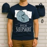 Manatee Sea Cow Sleeps Official Sleepshirt T-Shirt thumb 6