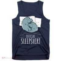 Manatee Sea Cow Sleeps Official Sleepshirt Tank Top thumb 0